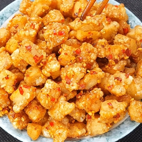 Tốp mỡ cháy tỏi